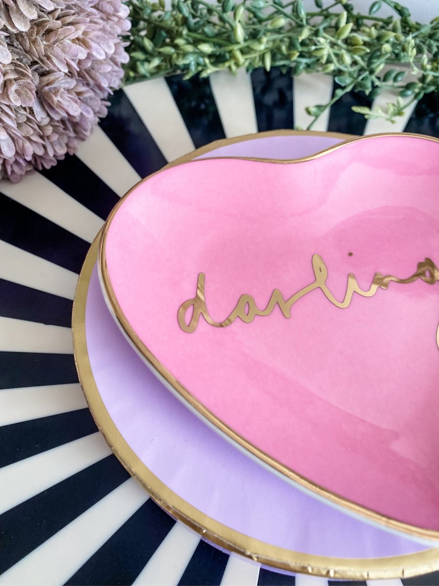 Darling Heart Trinket Dish | Rose Pink - Punk & Poodle