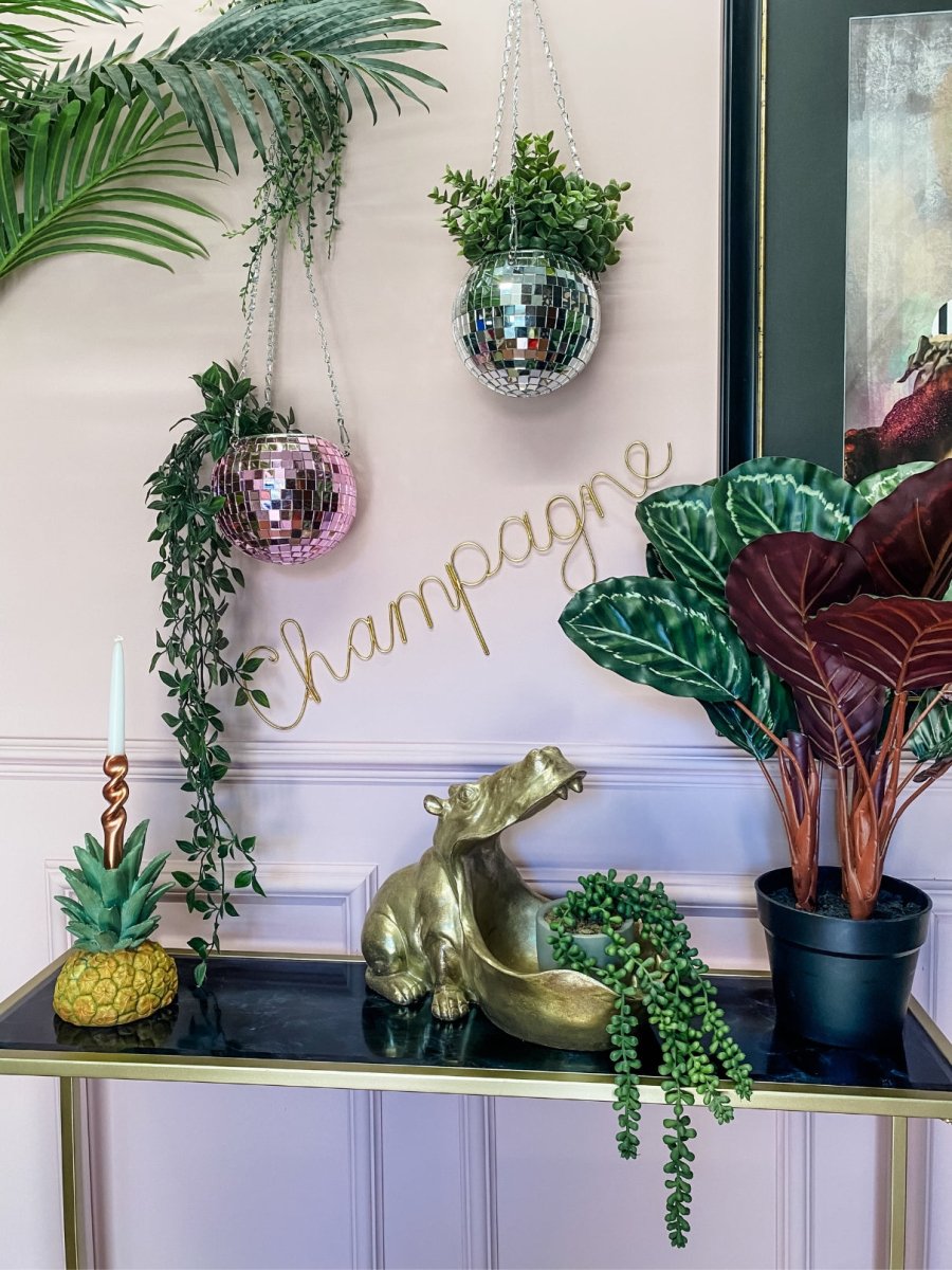 Disco Ball Hanging Planter | Small - Punk & Poodle