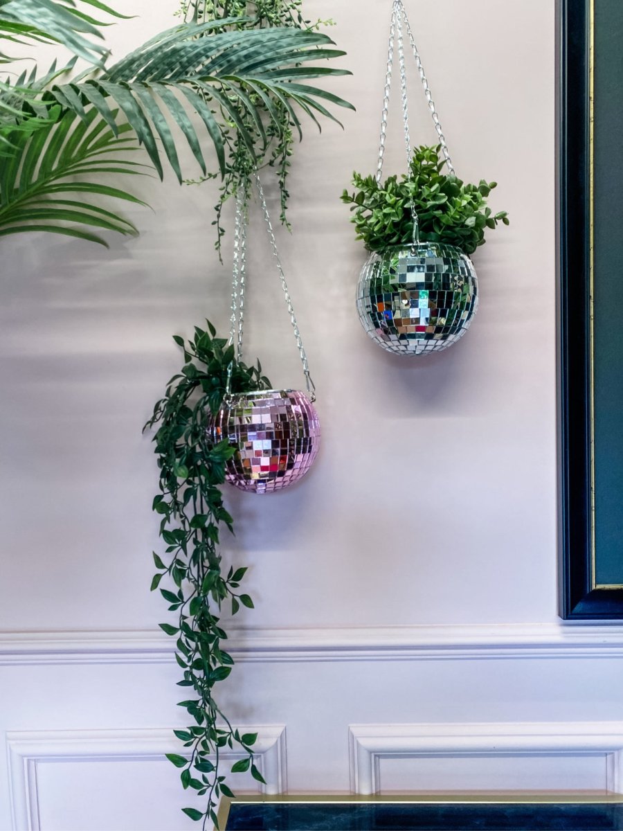 Disco Ball Hanging Planter | Small - Punk & Poodle