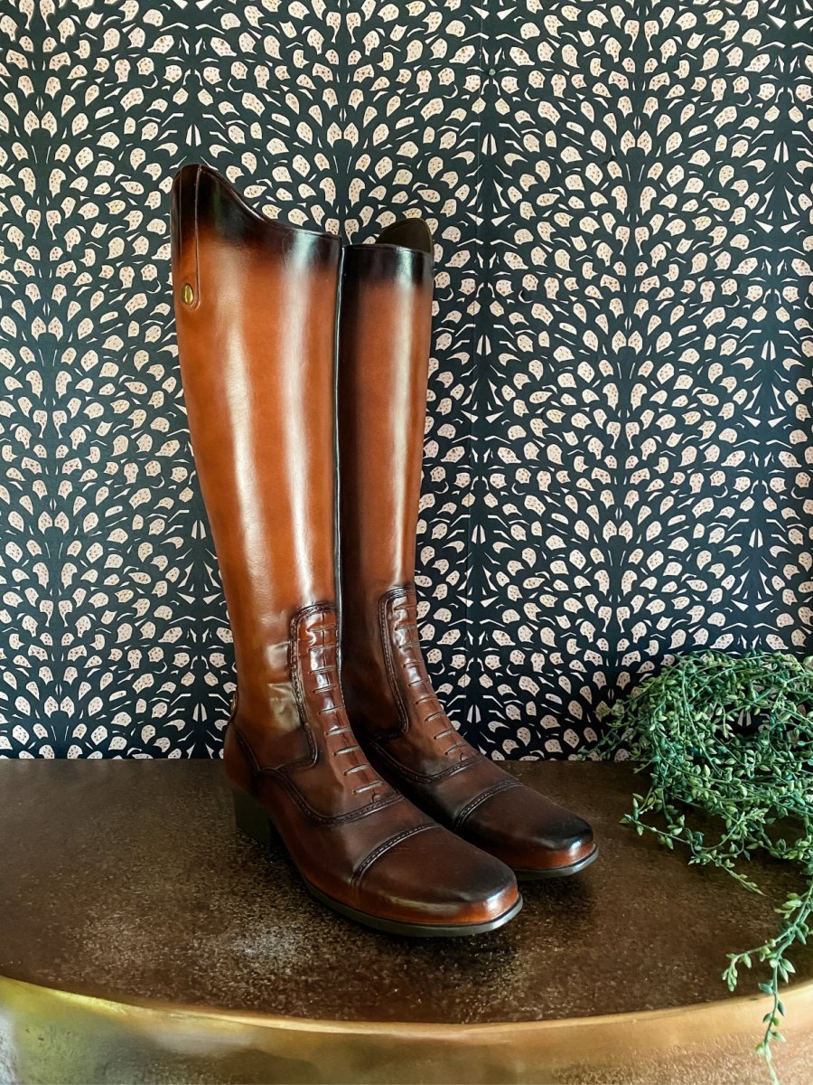 Leather Boots Inspired Umbrella Stand / Vase - Punk & Poodle