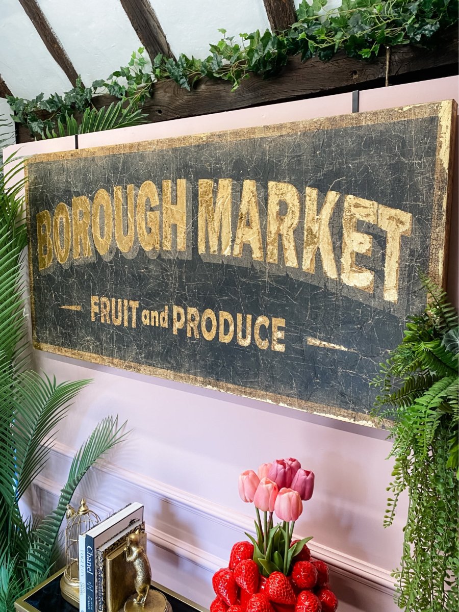 Oversized 'Borough Market' Wall Canvas - Punk & Poodle