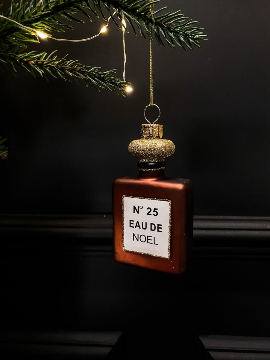 Perfume Bottle Christmas Tree Decoration - Punk & Poodle