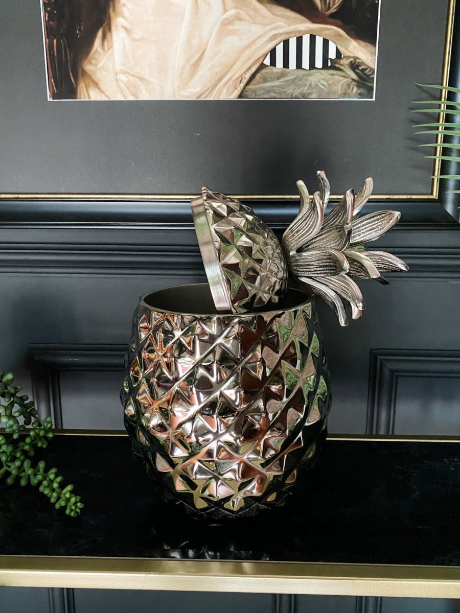 Silver Pineapple Ice Bucket - Punk & Poodle