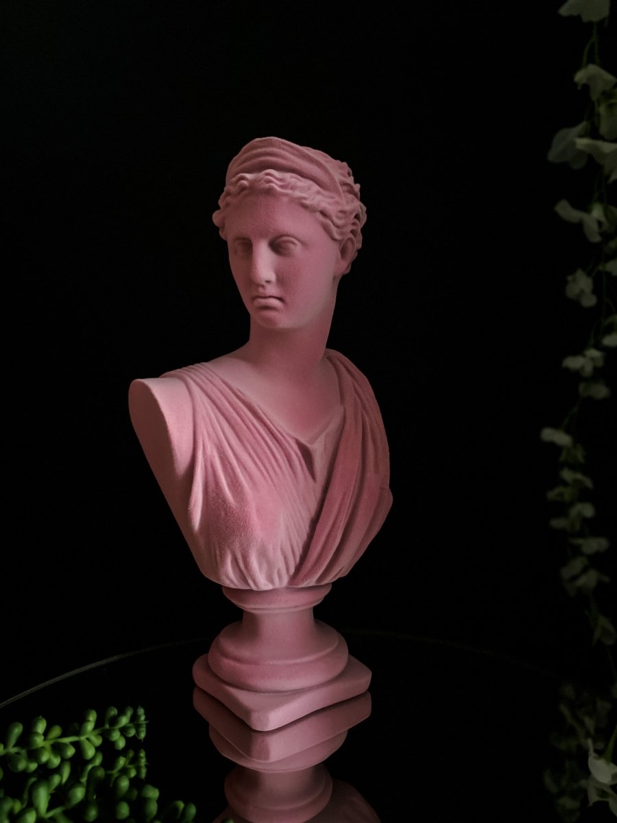 Flock Artemis Bust | Pink - Punk & Poodle