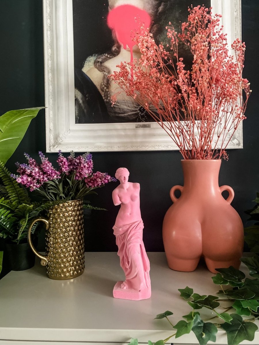 Flock Venus De Milo Figure | Pink - Punk & Poodle