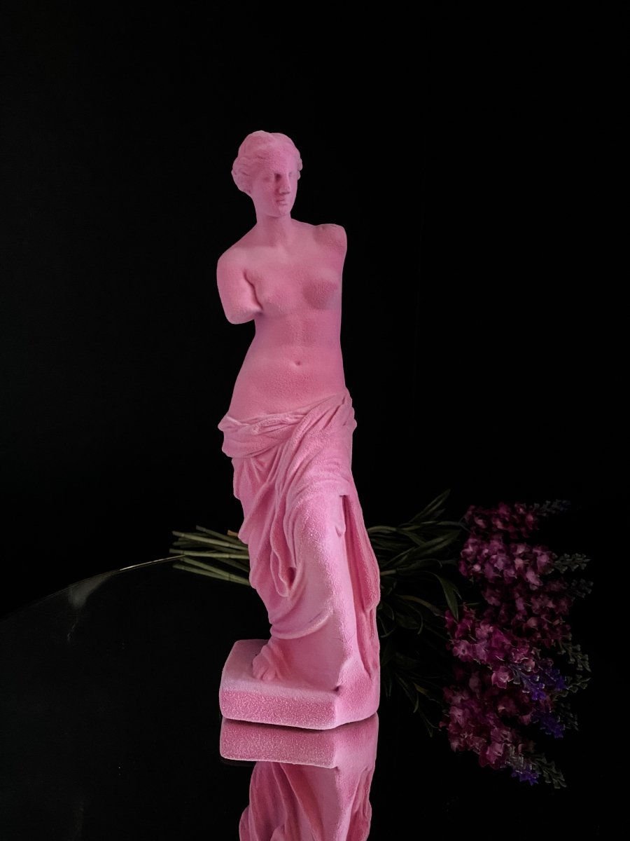 Flock Venus De Milo Figure | Pink - Punk & Poodle