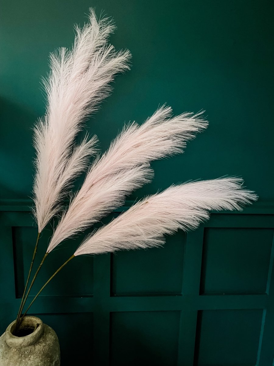 Tall Pampas Plume Stem | Powder Pink - Punk & Poodle